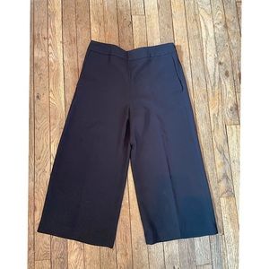 Black Wide Leg Culottes